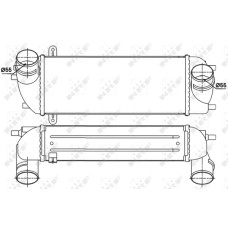 Radiador de aire de admisión - NRF-30338