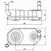 Radiador de aceite, transmisión automática - NRF-31004A