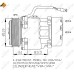 Compresor, aire acondicionado - NRF-32040
