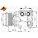 Compresor, aire acondicionado - NRF-32199