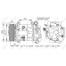 Compresor, aire acondicionado - NRF-32239
