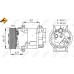 Compresor, aire acondicionado - NRF-32424