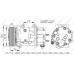 Compresor, aire acondicionado - NRF-32772