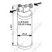 Filtro deshidratante, aire acondicionado - NRF-33059