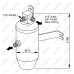 Filtro deshidratante, aire acondicionado - NRF-33145