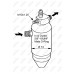 Filtro deshidratante, aire acondicionado - NRF-33345