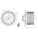 Ventilador habitáculo - NRF-34288 Ventilador habitáculo - NRF-34288