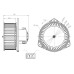 Ventilador habitáculo - NRF-34303