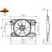 Ventilador, refrigeración del motor - NRF-470070 Ventilador, refrigeración del motor - NRF-470070