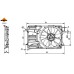 Ventilador, refrigeración del motor - NRF-470083