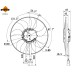 Ventilador, refrigeración del motor - NRF-470111 Ventilador, refrigeración del motor - NRF-470111