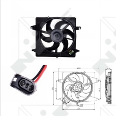 Ventilador, refrigeración del motor - NRF-47019