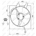 Ventilador, refrigeración del motor - NRF-47517