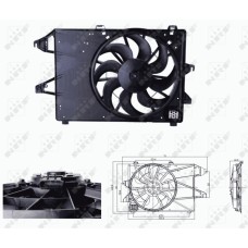Ventilador, refrigeración del motor - NRF-47679 Ventilador, refrigeración del motor - NRF-47679
