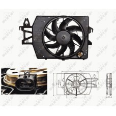 Ventilador, refrigeración del motor - NRF-47682 Ventilador, refrigeración del motor - NRF-47682