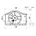 Ventilador, refrigeración del motor - NRF-47939