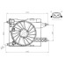 Ventilador, refrigeración del motor - NRF-47966