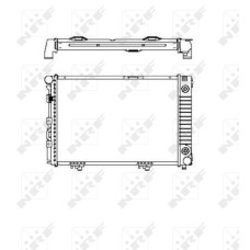 Radiador, refrigeración del motor - NRF-516574