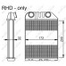 Radiador de calefacción - NRF-54286 Radiador de calefacción - NRF-54286