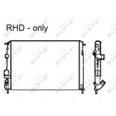 Radiador, refrigeración del motor - NRF-58326
