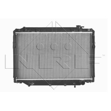 Radiador, refrigeración del motor - NRF-596712