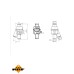 Termostato, refrigerante - NRF-725018