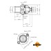 Termostato, refrigerante - NRF-725035
