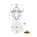 Termostato, refrigerante - NRF-725053 Termostato, refrigerante - NRF-725053