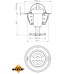 Termostato, refrigerante - NRF-725109