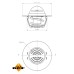 Termostato, refrigerante - NRF-725128 Termostato, refrigerante - NRF-725128