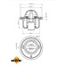 Termostato, refrigerante - NRF-725146 Termostato, refrigerante - NRF-725146