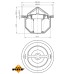 Termostato, refrigerante - NRF-725168