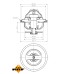Termostato, refrigerante - NRF-725169