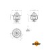 Termostato, refrigerante - NRF-725178