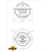 Termostato, refrigerante - NRF-725181