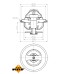 Termostato, refrigerante - NRF-725192