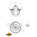Termostato, refrigerante - NRF-725196