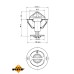 Termostato, refrigerante - NRF-725200