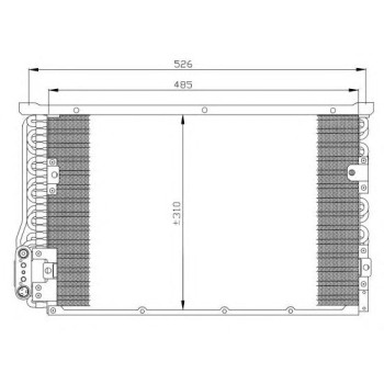 Condensador, aire acondicionado - NFR 35246