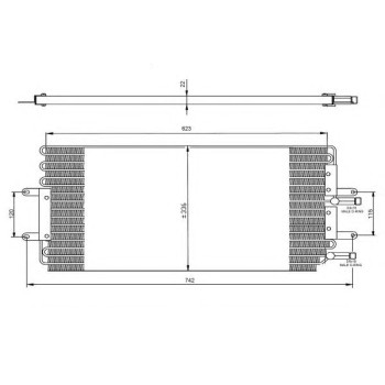 Condensador, aire acondicionado - NFR 35479