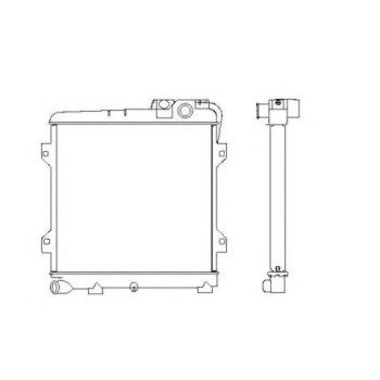 Radiador, refrigeración del motor - NFR 519734