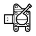 Sensor, presión gas de escape - NRF-708119