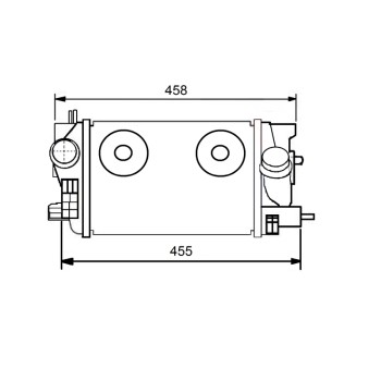 Radiador de aire de admisión - NFR 30549