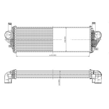 Radiador de aire de admisión - NFR 309074