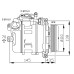 Compresor, aire acondicionado - NFR 32520