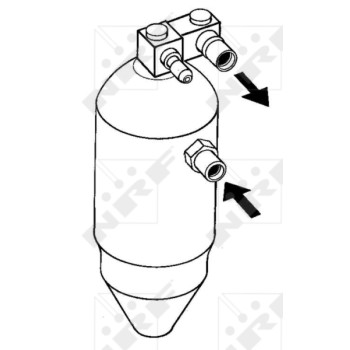 Filtro deshidratante, aire acondicionado - NFR 33047