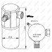 Filtro deshidratante, aire acondicionado - NFR 33065