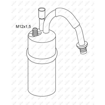 Filtro deshidratante, aire acondicionado - NFR 33188