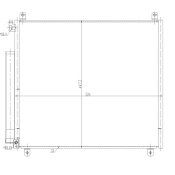 Condensador, aire acondicionado - NFR 350497