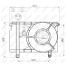 Ventilador, refrigeración del motor - NFR 47471